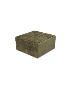 Mingle Square Medium Ottoman With Wood Table & Storage